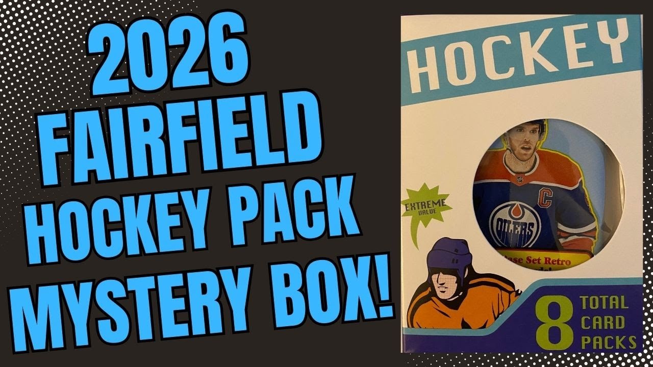 NEW 2026 FAIRFIELD HOCKEY PACK MYSTERY BOX! #fairfield #hockeycards #cardcollecting