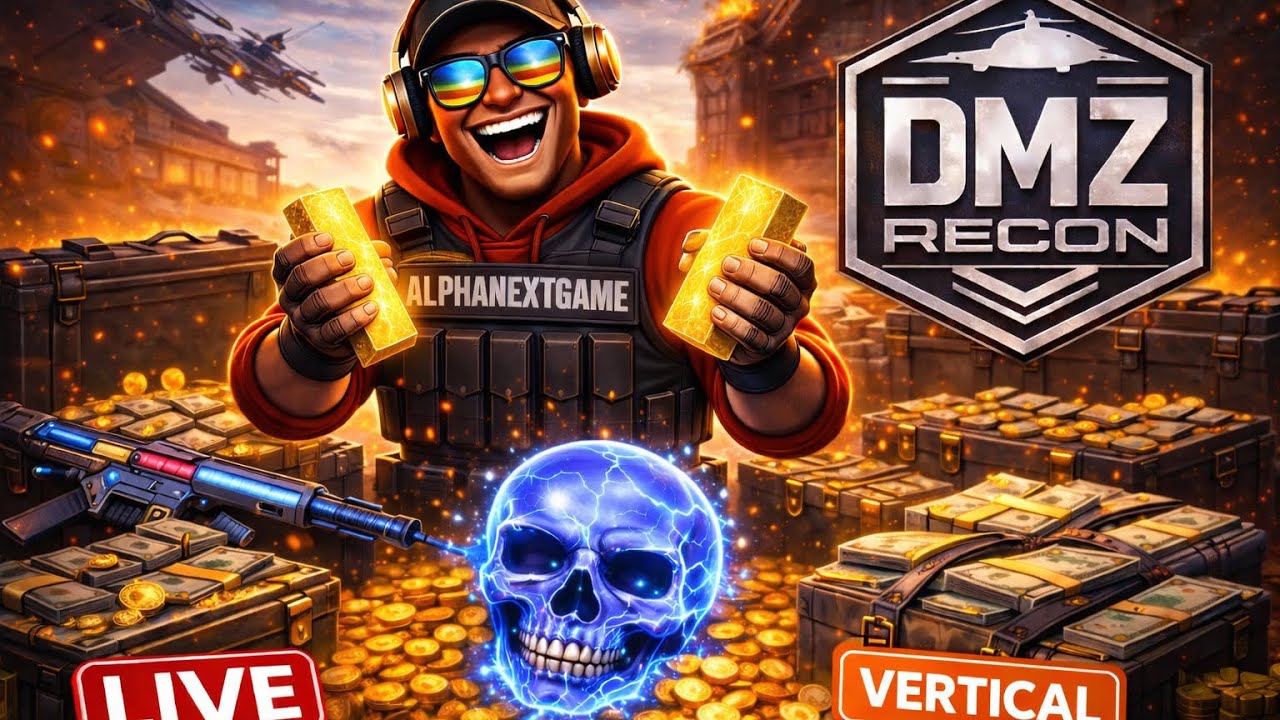 🔴 LIVE DMZ RECON 💀 INSANE LOOT Runs & Crystal Skull Hunts | COD Mobile