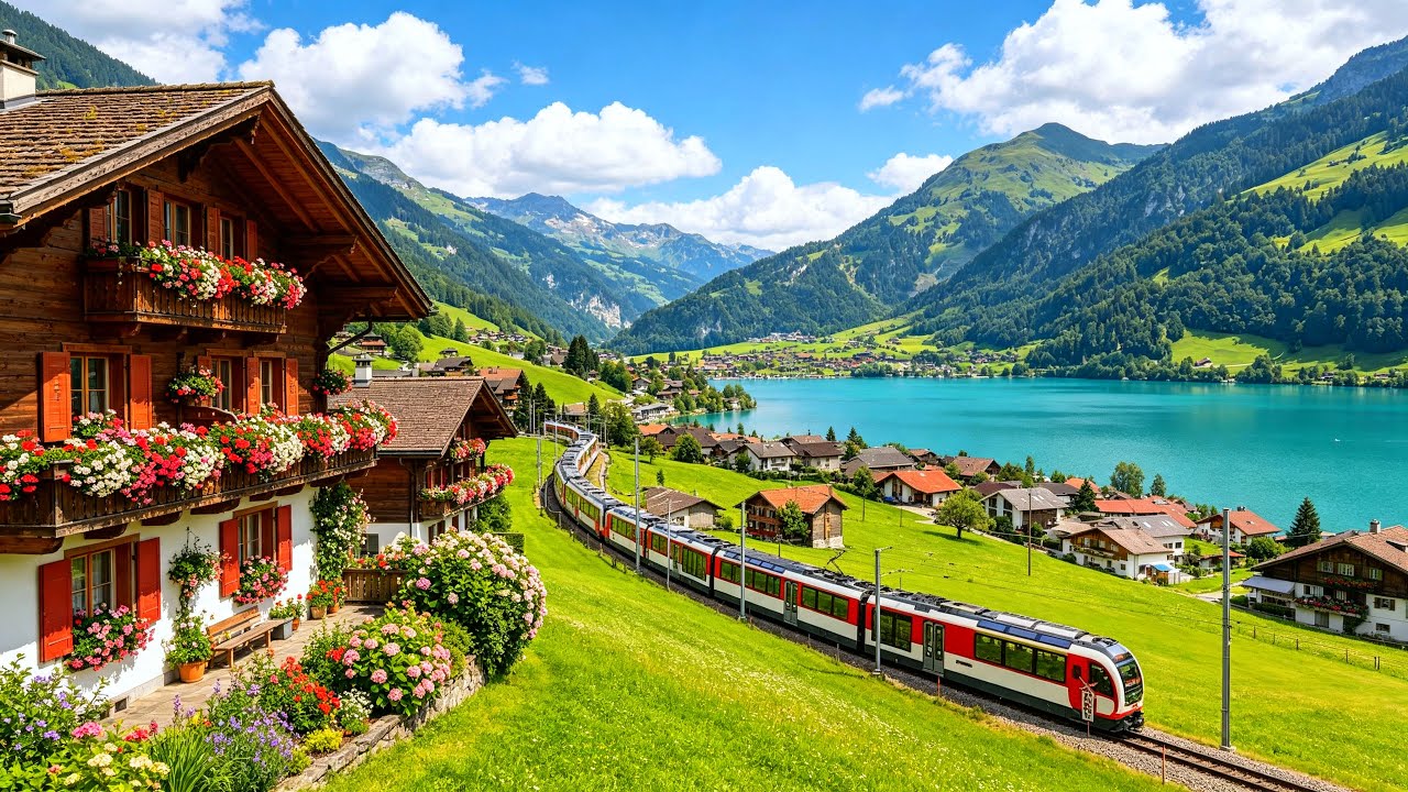 Switzerland&lsquo;S Most Scenic Village Walking Tour🇨🇭Swiss Valley Lungern🌿