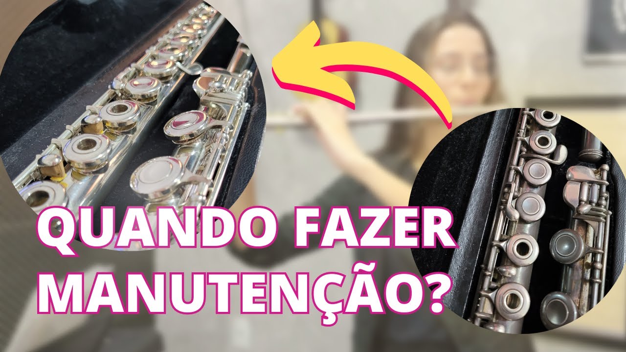 MANUTENÇÃO DA FLAUTA TRANSVERSA e problemas comuns no mecanismo