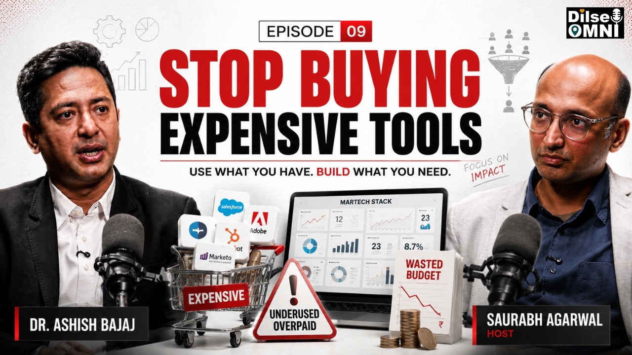 EP:09 Decoding the Martech Playbook | Dilse Omni Talks with Ashish Bajaj