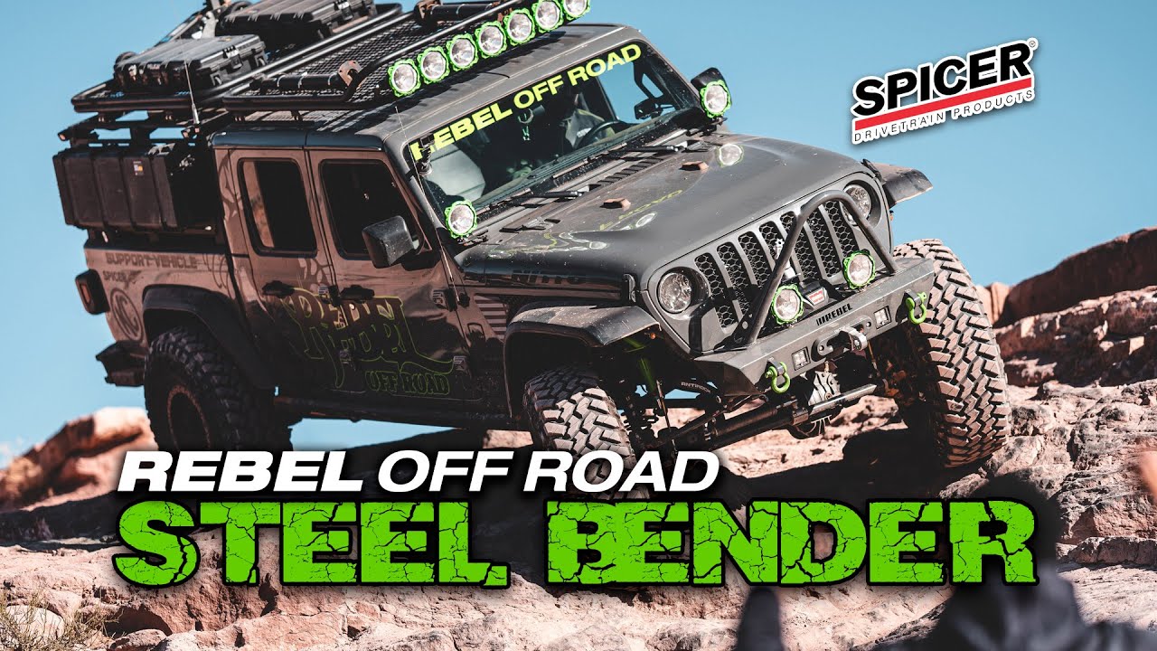 Steel Bender Trail with Spicer Parts - Moab, Utah