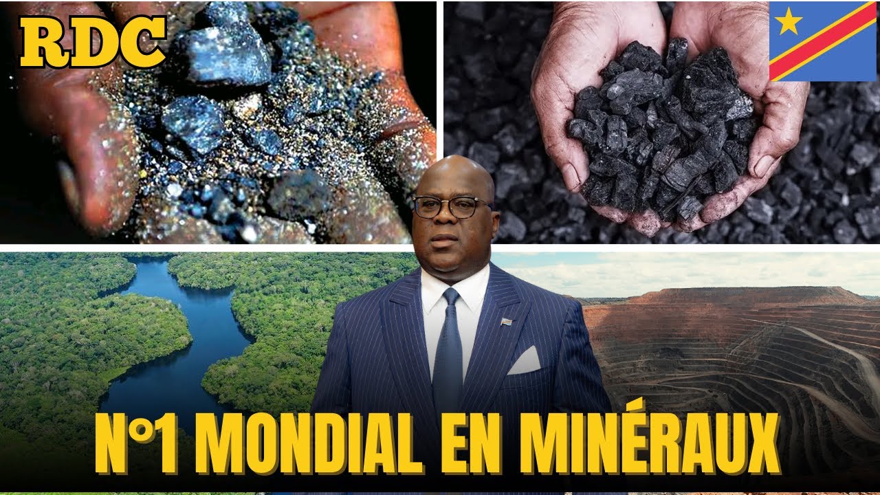 RDC : Les Richesses Qui Font Trembler le Monde — Voici Tout Ce Où Elle Est N°1 Mondial !