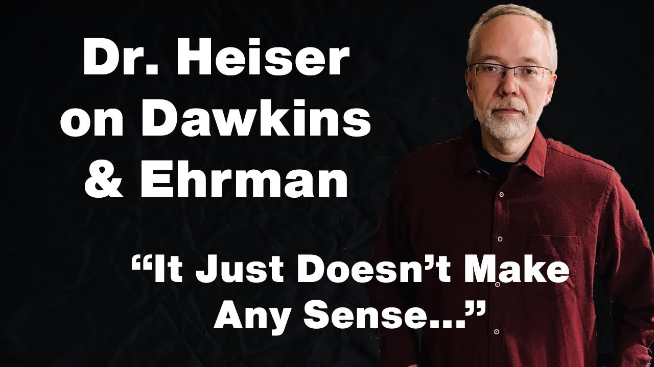 Dr. Heiser Deconstructs the Deconstructionists - Dawkins & Ehrman