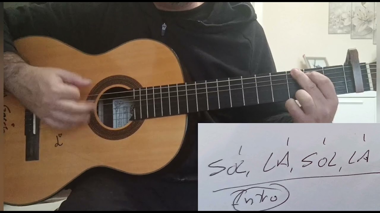 TAN SOLO TÚ MANUEL CARRASCO. TUTORIAL GUITARRA LETRA ACORDES