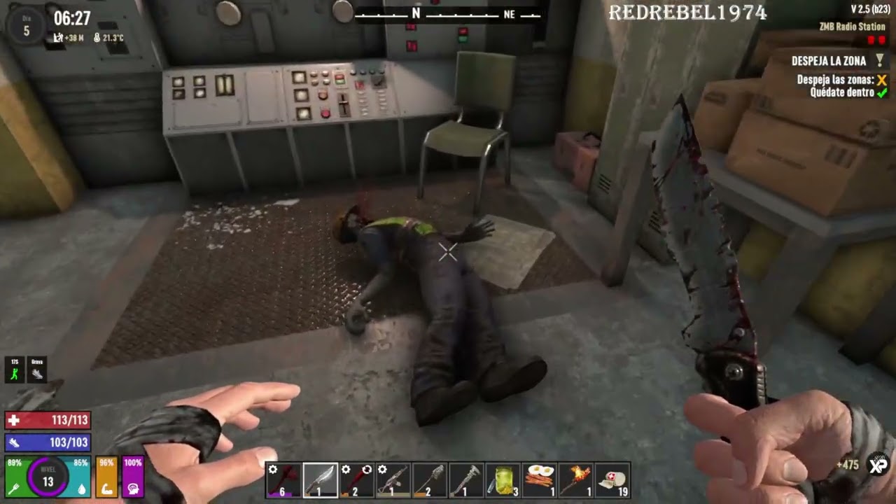 7 Days To Die Project Z 2 5 Cap  011 Desbloqueamos la mesa de trabajo