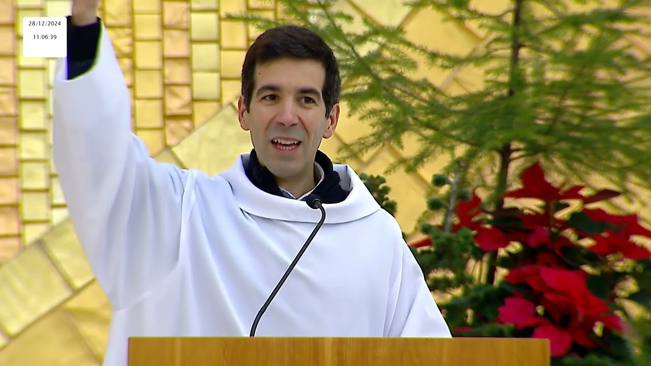 Missa desde a Basílica da Santíssima Trindade do Santuário de Fátima 28.12.2024