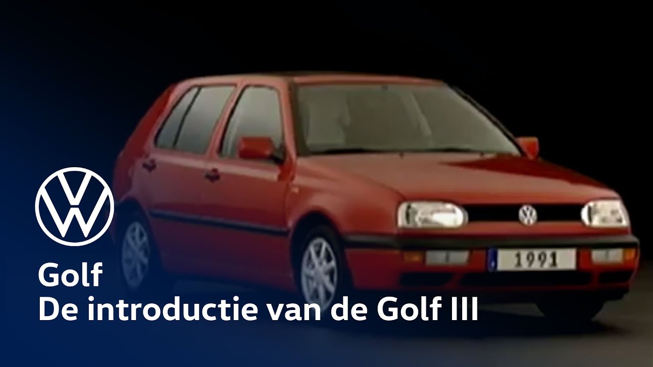 1992: De introductie van de Volkswagen Golf III