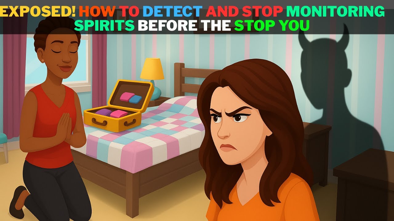 HOW TO DETECT AND STOP MONITORING SPIRITS FROM BLOCKING YOUR DESTINY | CHRISTIAN ANIMATION