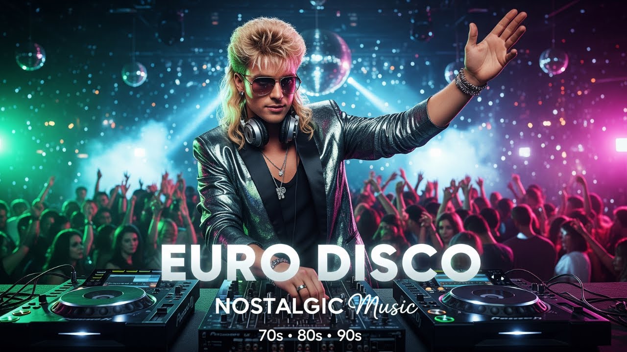 Electric Retro Euro Disco Party 80s | High-Energy Neon Beats for Nightclubs ✨ LV5