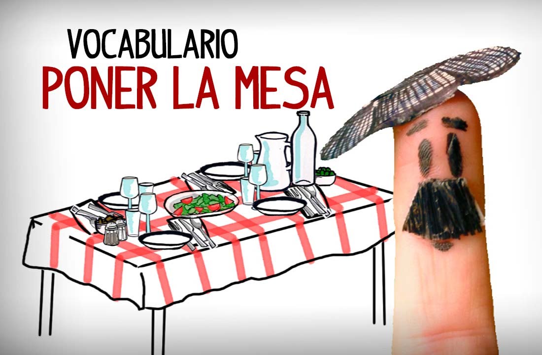 Vocabulario em espanhol utensilios de mesa, aprender espanhol