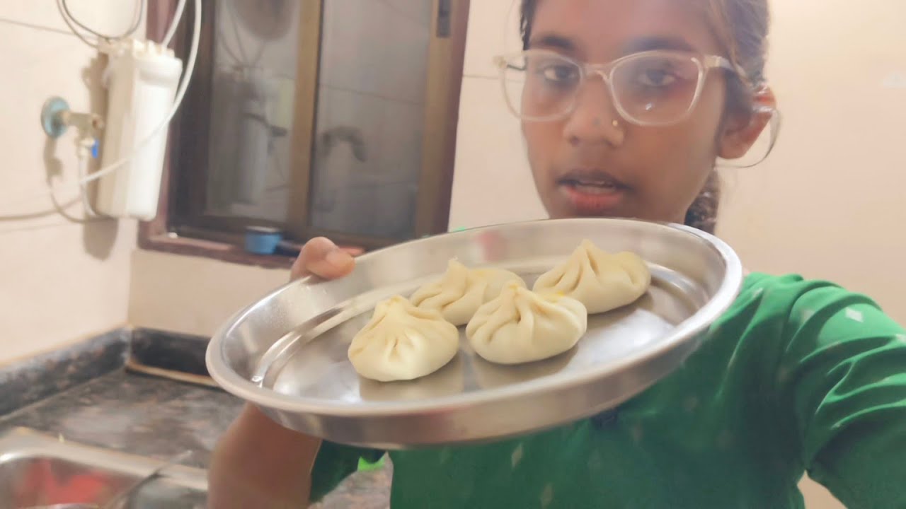 Watch how momos are made