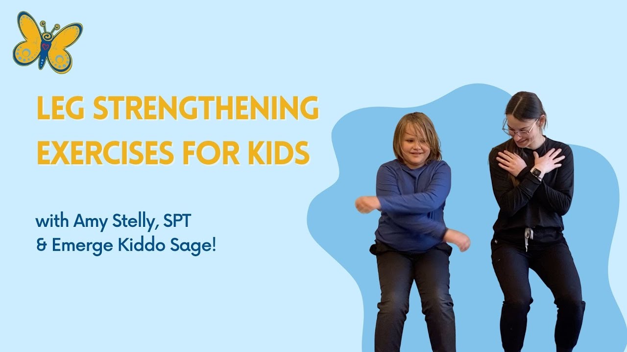 Leg Strengthening Exercises for Kids!
