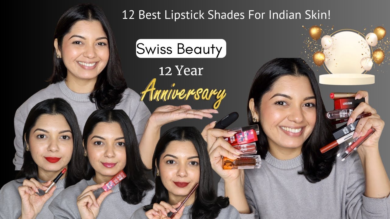 12 Best Lipsticks For Indian Skin Tone From Swiss Beauty
