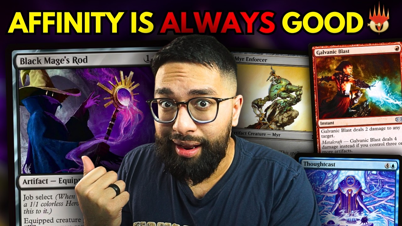 Black Mage's Rod Returns - Pauper Grixis Affinity Has All The Answers!? | MTGO League Gameplay