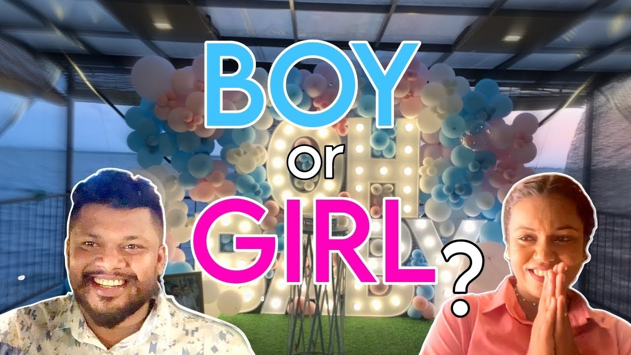 Gender reveal | Boy or Girl ? 💙🩷 | අපේ පවුලේ ලස්සනම දවසක් ❤️ | Shaanu