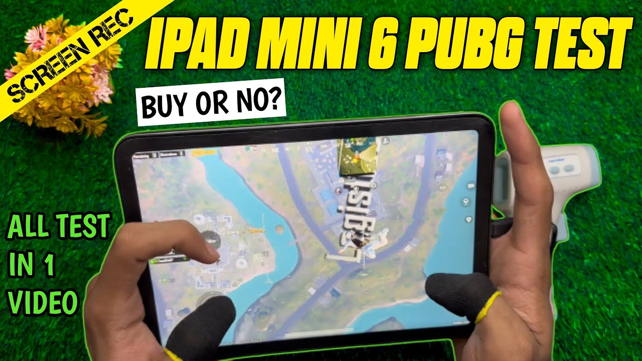 iPad Mini 6 PUBG test in 2024 & Performance | Best iPad for PUBG Live Streaming