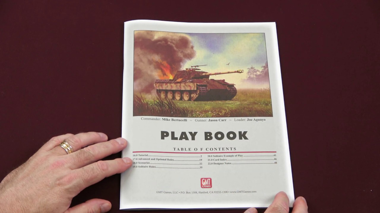 Tank Duel: Enemy in the Crosshairs from GMT Games Preview