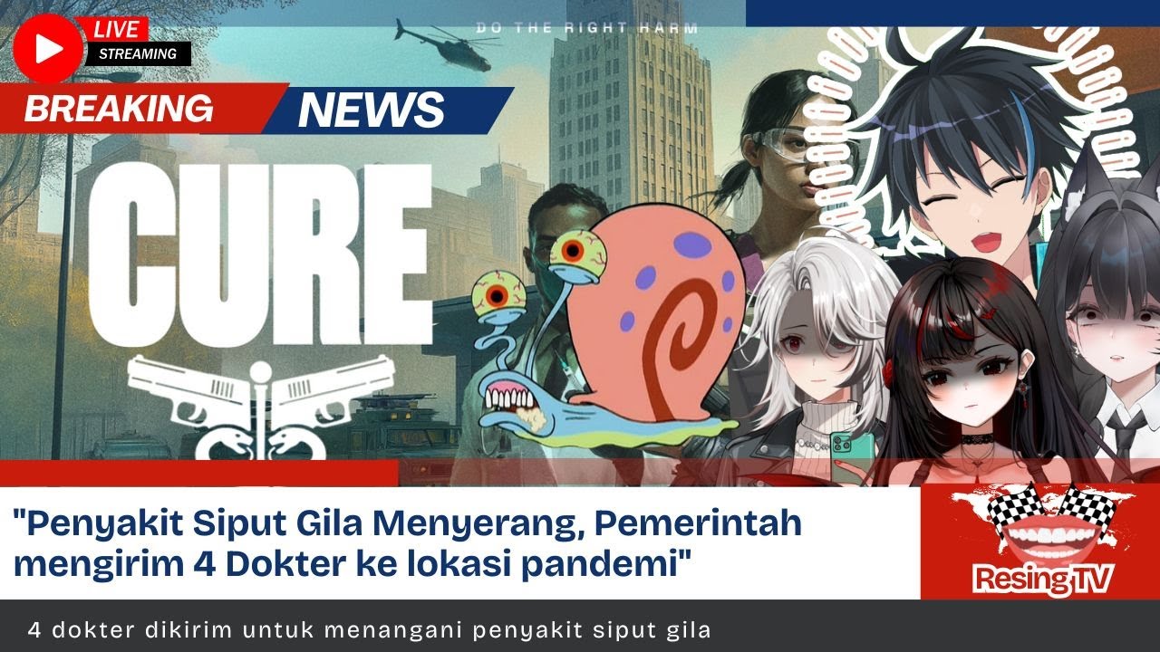 ResingTV Special Report: Penyakit Siput Gila Merajarela, 4 Dokter Ini Diutus Untuk Menangani (LIVE)