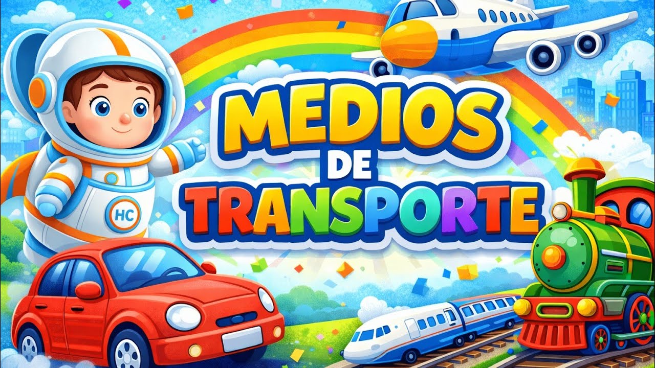✈️🚗Aprende TRANSPORTES + CUENTA NÚMEROS con Helio 🚀#heliocurioso #pequeexploradores #aprenderjugando