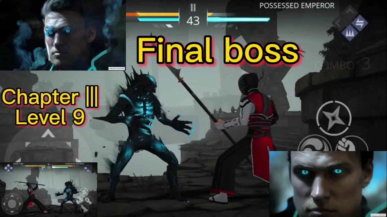 Shadow Fight 3 final boss + ending destroy sphere seen - chapter 3 level 9