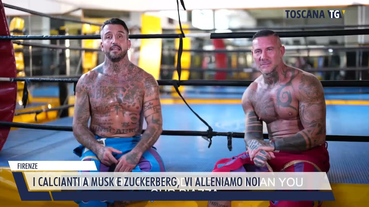 2023-08-16 FIRENZE - I CALCIANTI A MUSK E ZUCKERBERG,  VI ALLENIAMO NOI