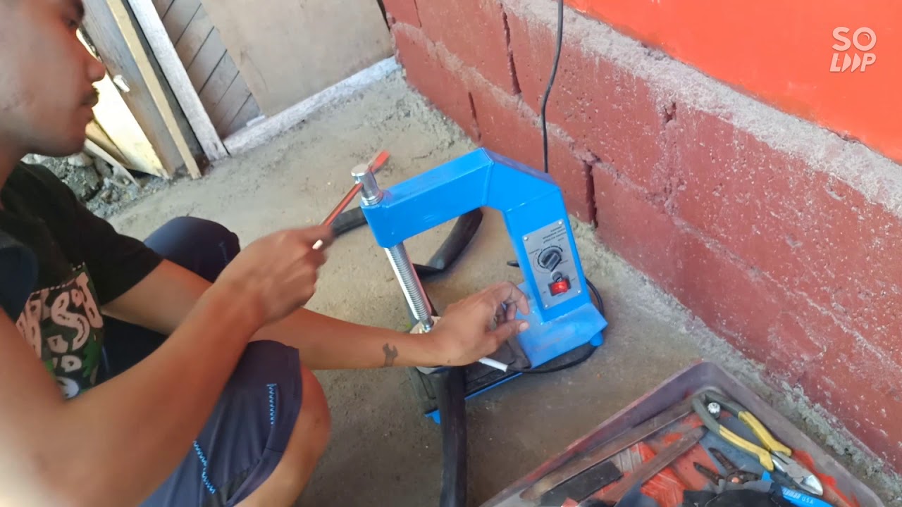 Electric vulcanizing machine plus tutorial