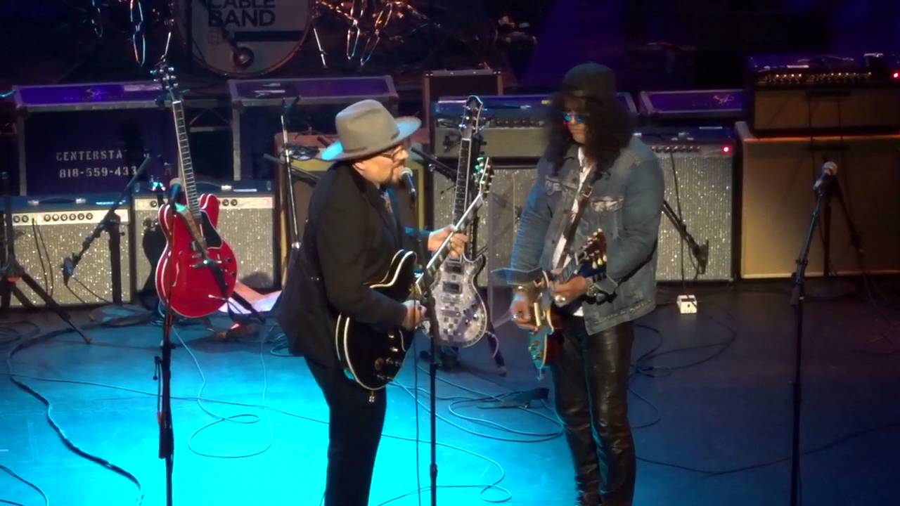 Slash at ICON B.B.King tribute