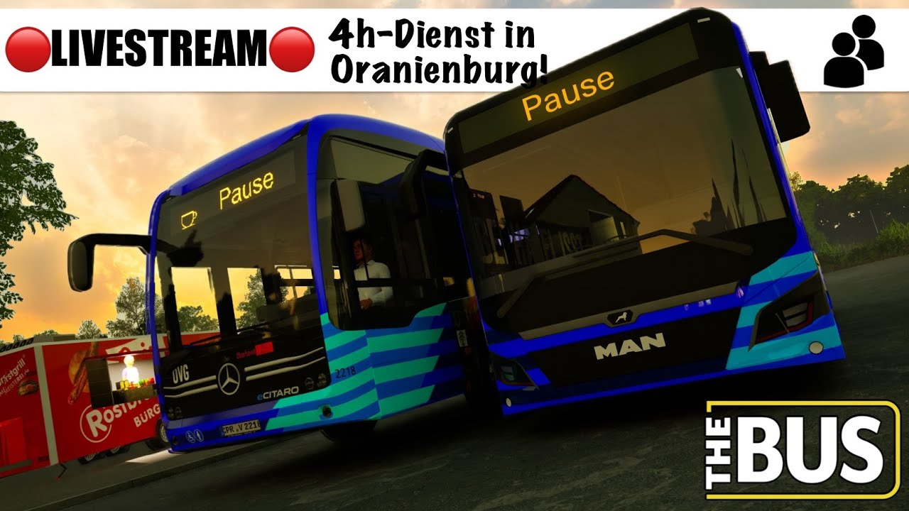 🔴LIVE🔴 | 4h-Dienst in Oranienburg im Multiplayer! | The Bus