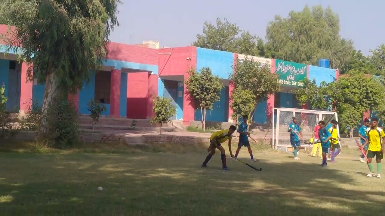 Hockey match (Layyah Lagpal vs bahawalpur) at Multan...🏑🏑🏑