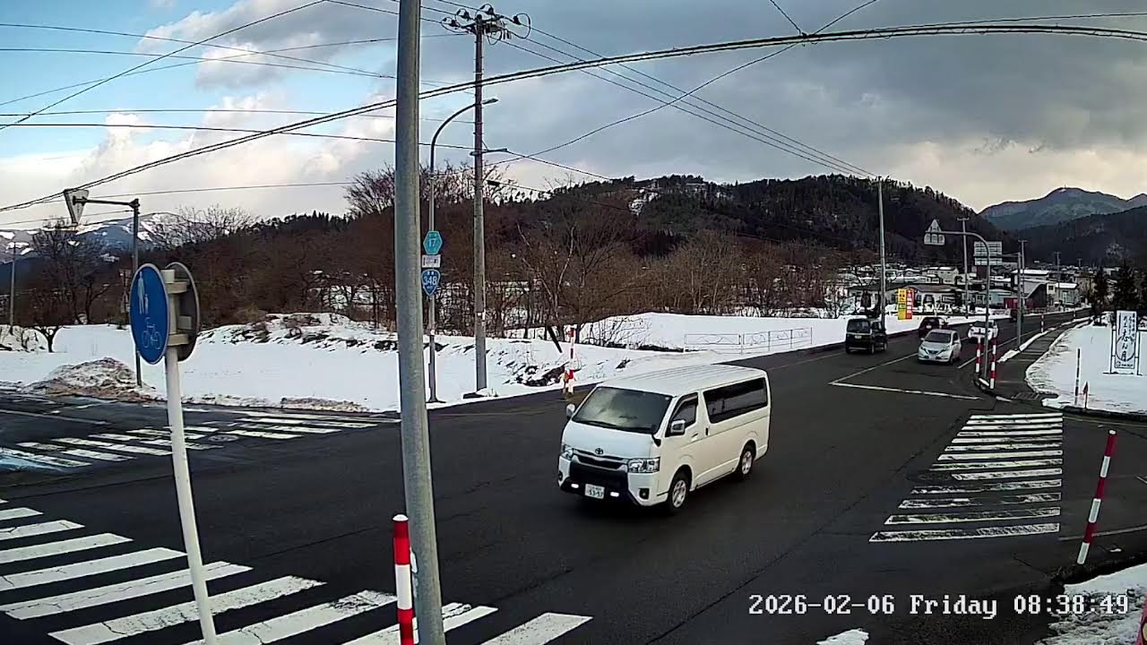 山形県西置賜郡白鷹町乙ライブカメラ Yamagata Nishiokitama Live camera.world.cam