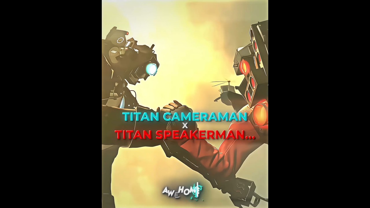 Titan Cameraman X Titan Speakerman Edit🔥🔥|Skibidi Toilet Edit 