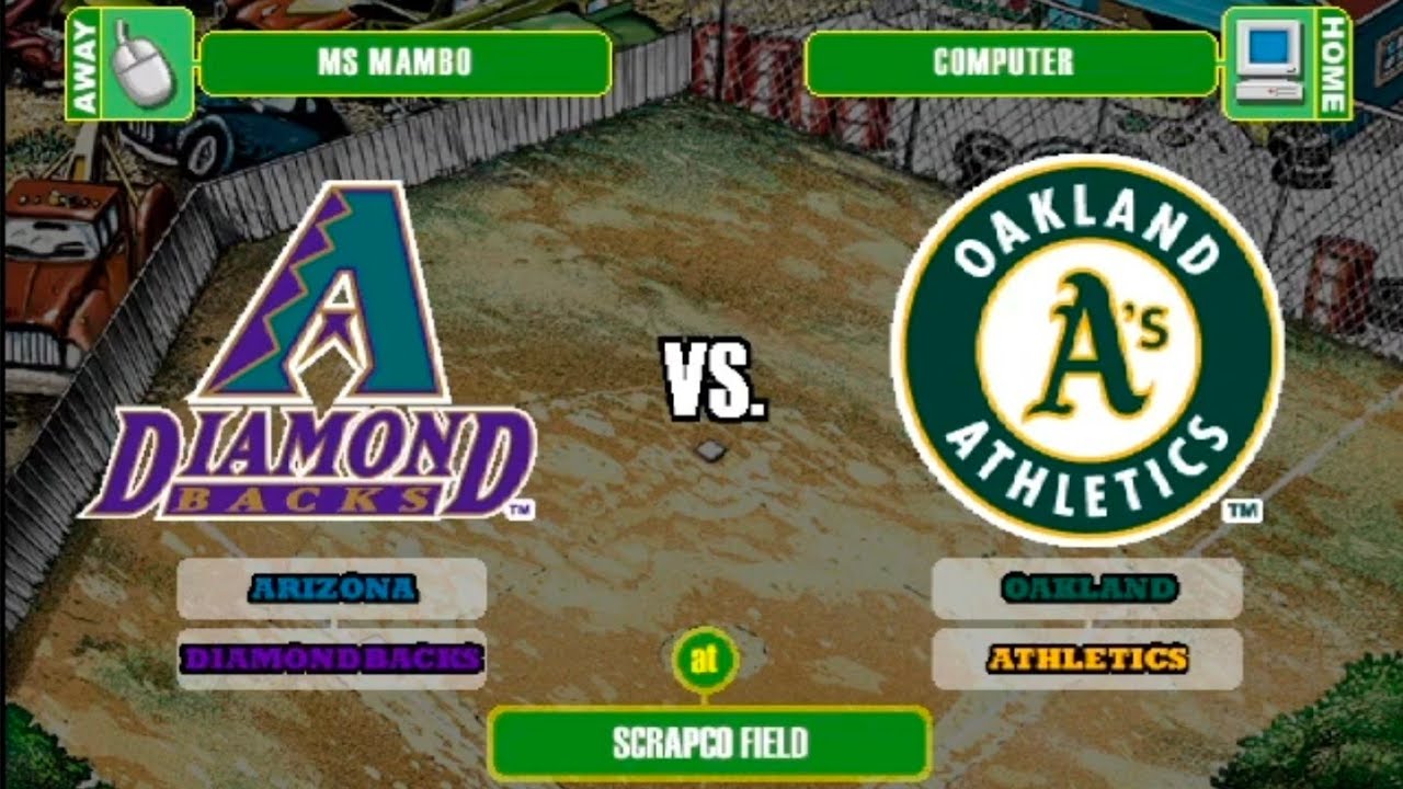 Backyard Baseball 03 Season 8 Playoffs Game 2: Vs The Athletics