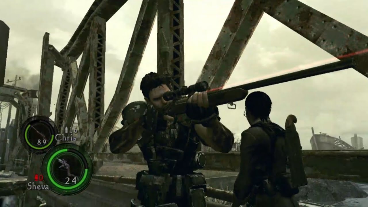 Resident evil 5 (Coop)  part 3: ตลาดปลาที่ไม่มีปลา