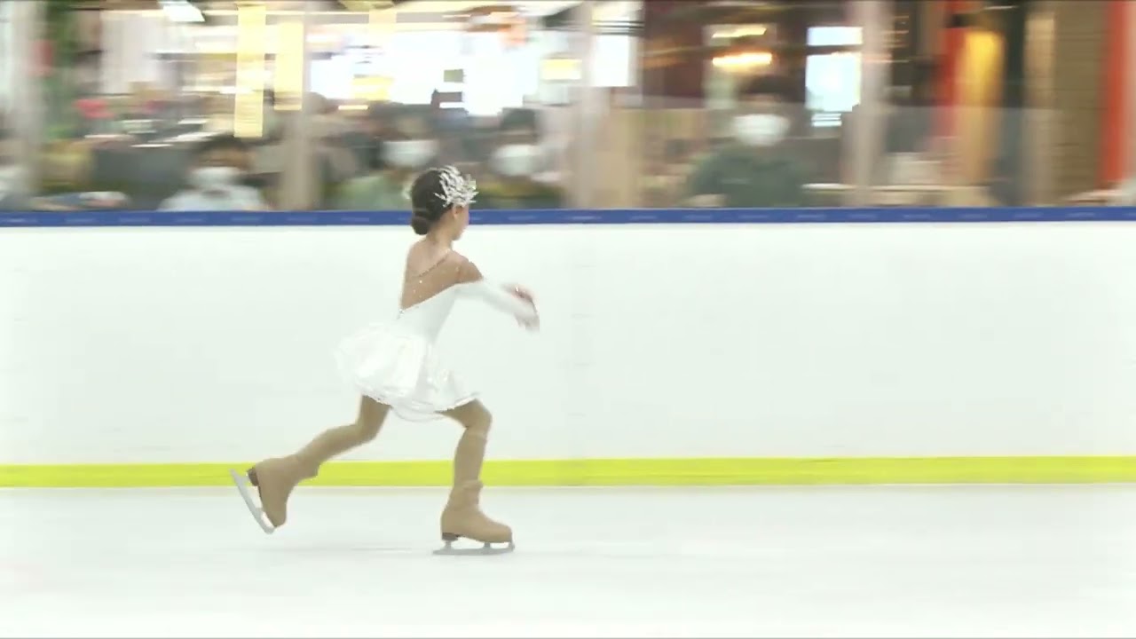 Freestyle 4 Event 7 Years old Vanessa Guenther Competition Bangkok 2022 IceSkating ISI Asia
