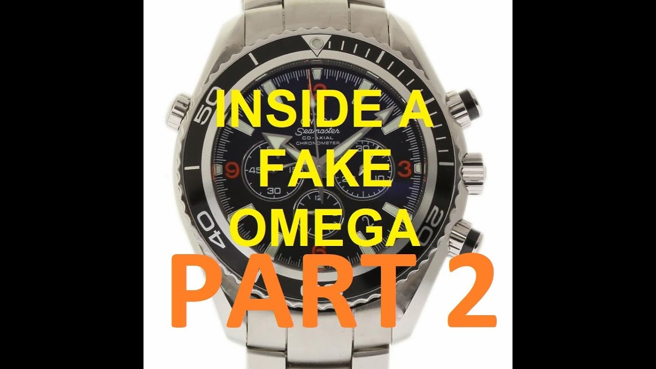 Part 2 - Omega Seamaster Replica - What's inside?
