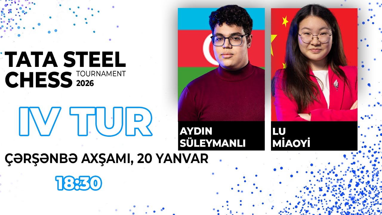 Aydından Turnirə LİDER Kimi Davam Edir!! | IV TUR | Tata Steel Chess 2026