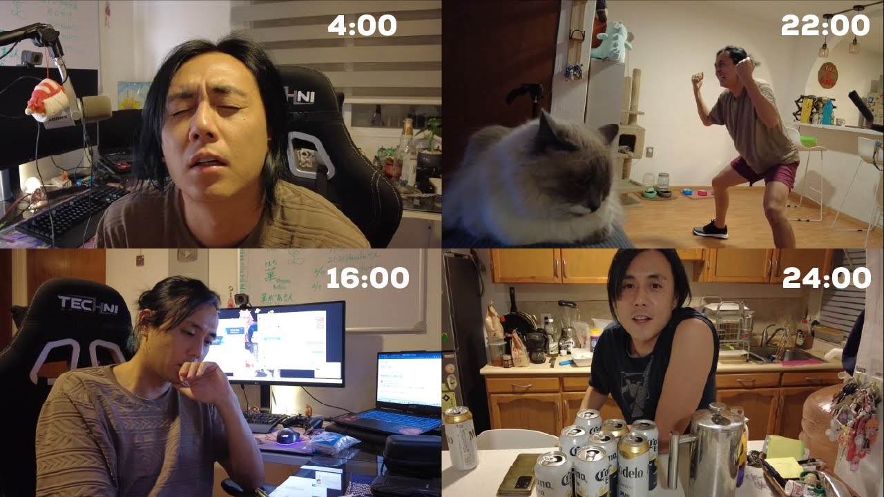 【V-log】オンライン日本語教師＆Podcasterの一日  || Native japanese listening