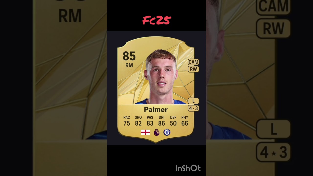 Коул Палмер FUT Evolution (fifa22-fc26) #fc26 #ultimateteam #shorts