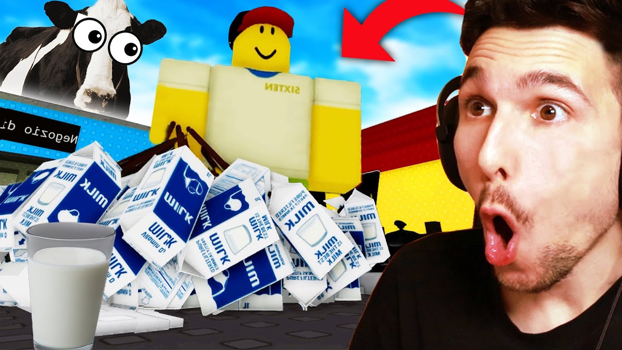 SOLO SE TI PIACE IL LATTE PUOI GUARDARE QUESTO VIDEO!! (Roblox Be A Dad Get Milk)