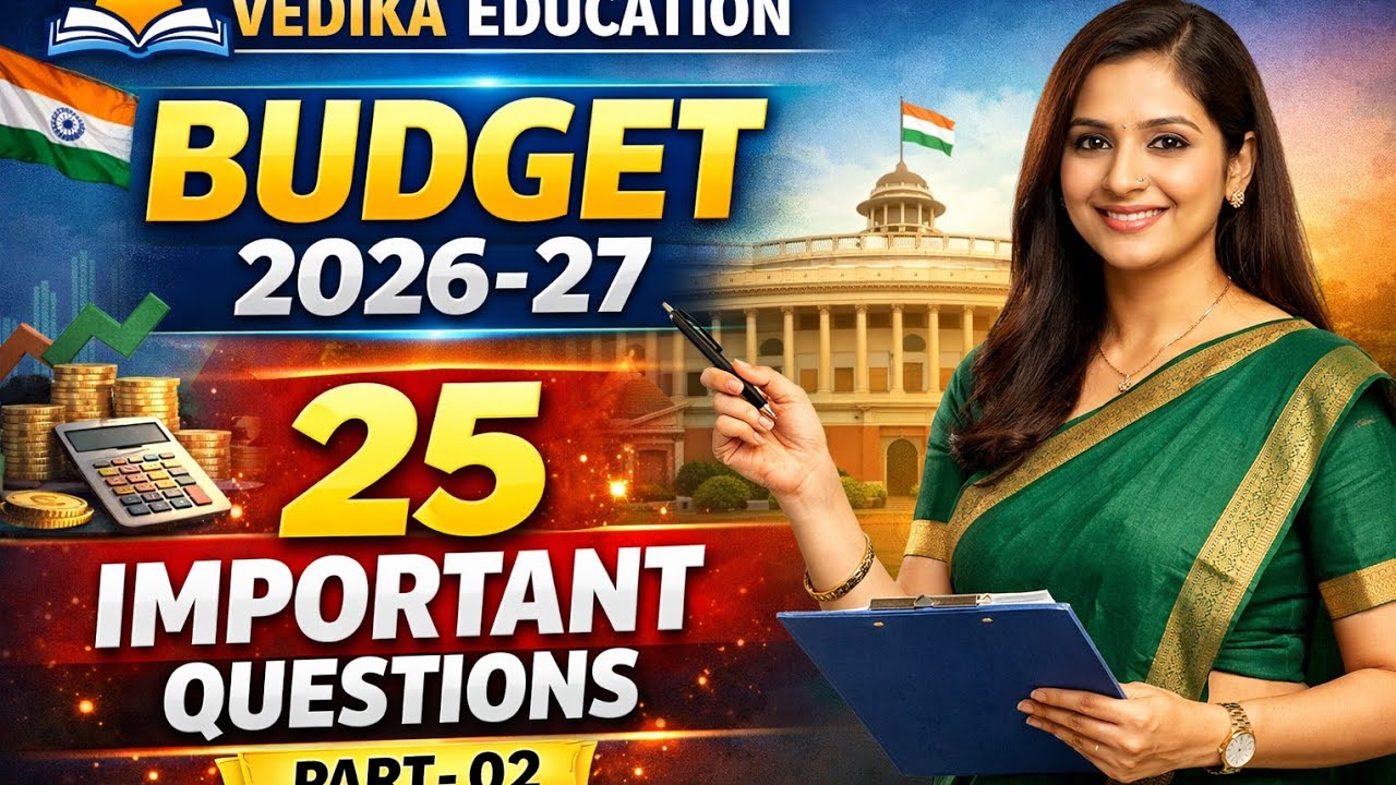Budget 2026-27 Important Questions #trending
