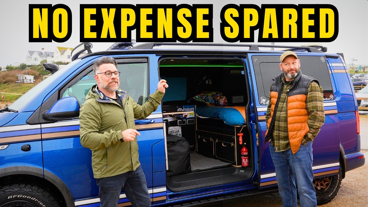 Cost More Than a House? The Ultimate VW Transporter T6.1 Camper Van? - He Thinks So
