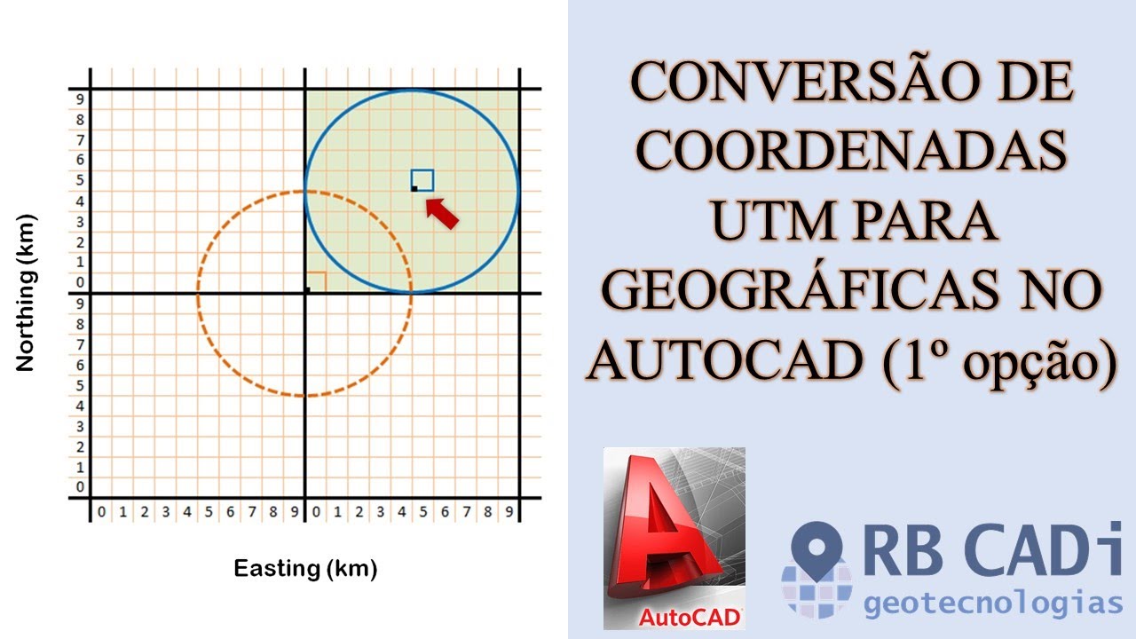 Converter UTM para LatLong no AutoCAD I