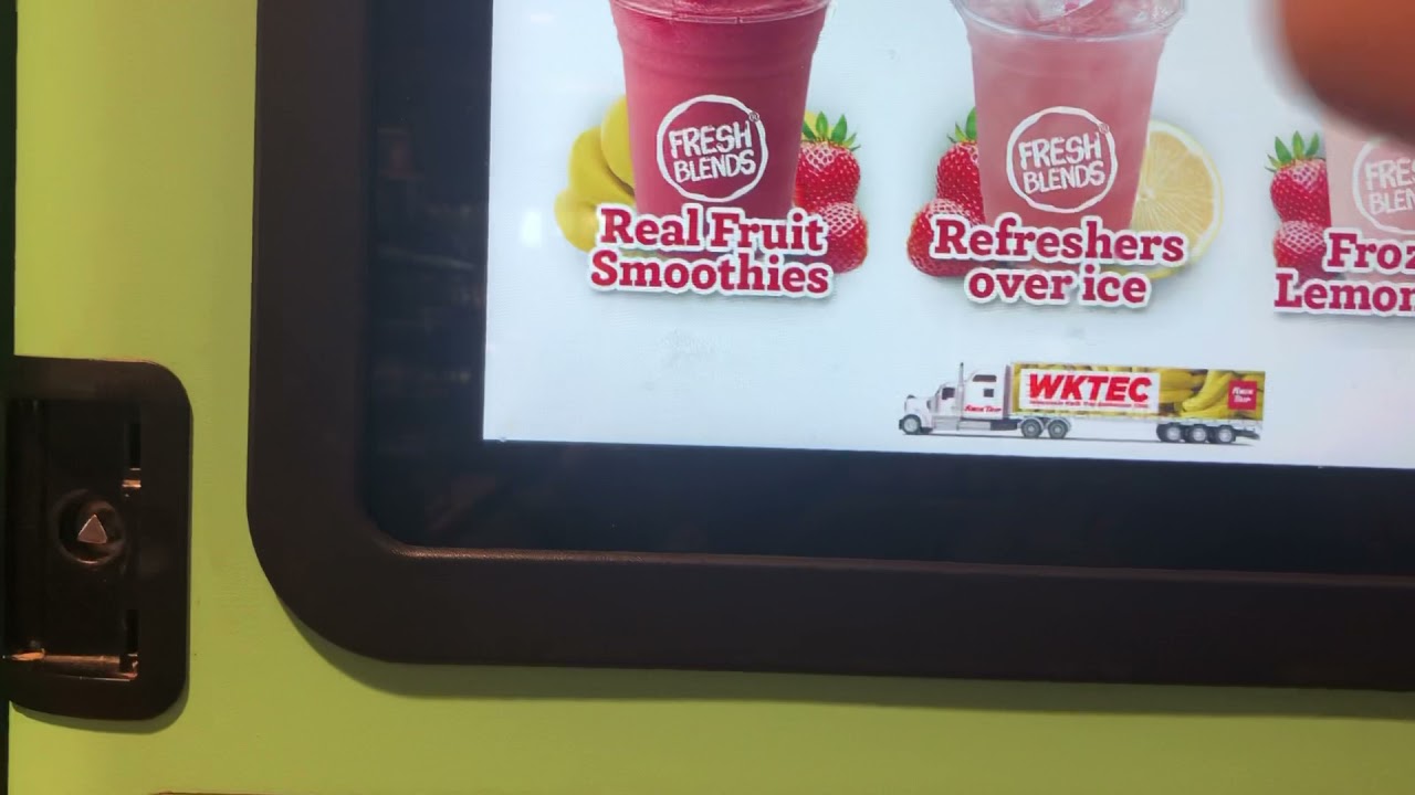 Buying a Fruit Shake @ Kwik Trip in West Allis, Wisconsin