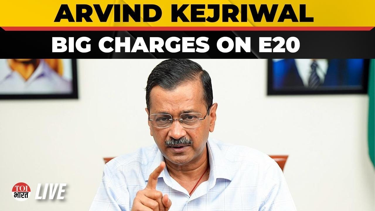 LIVE: Arvind Kejriwal Targets E20 Policy | Big Charges Against Centre In Explosive Press Conference