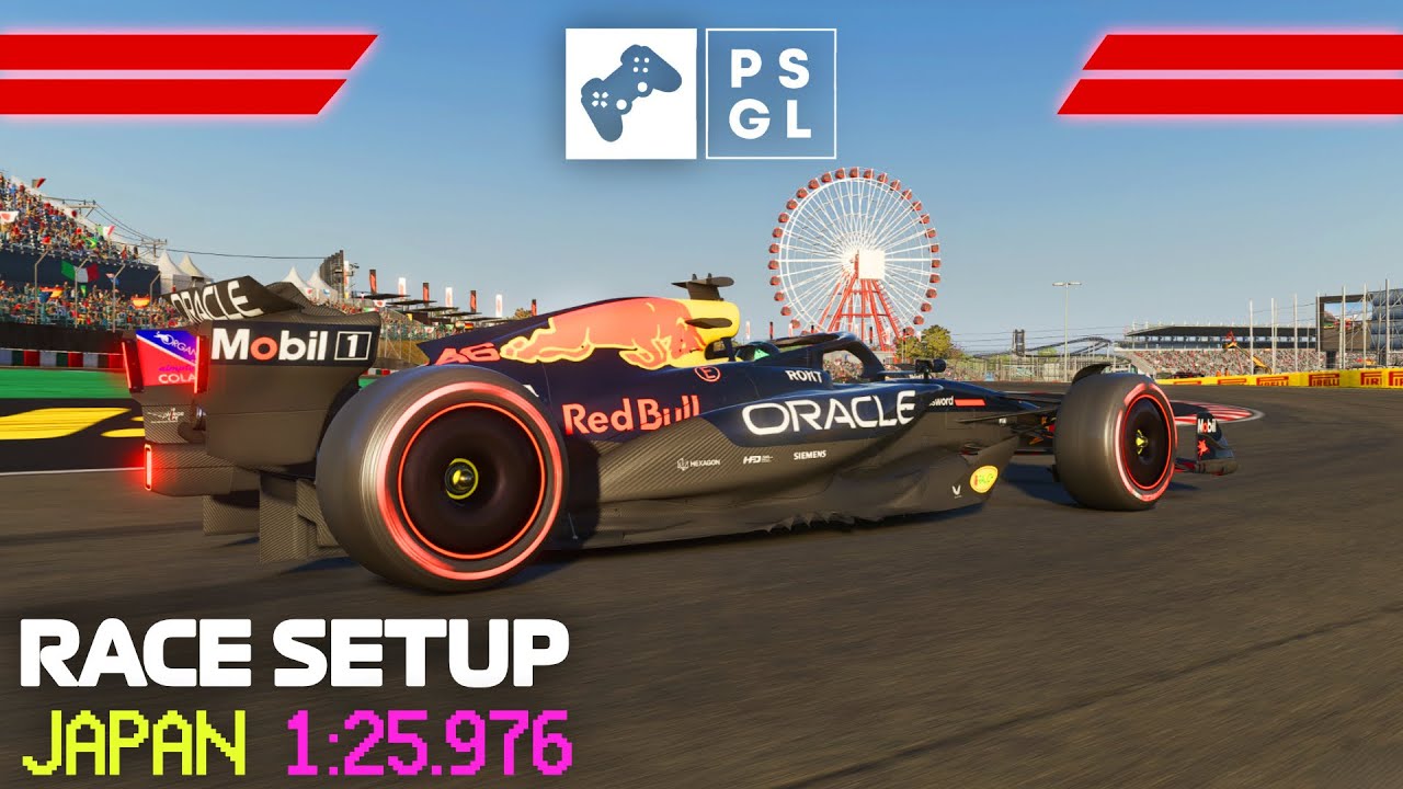 F1 25 PSGL JAPAN Qualify Lap + RACE Setup 💪