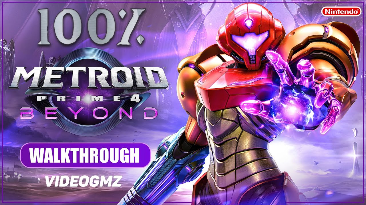 Metroid Prime 4 Beyond 100% Walkthrough Guide | Hard | All Items & Scans | Secret Ending