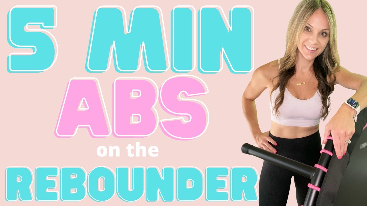 Abdominal REBOUND WORKOUT | ABS on the Mini Trampoline (Pilates Core on the Rebounder)