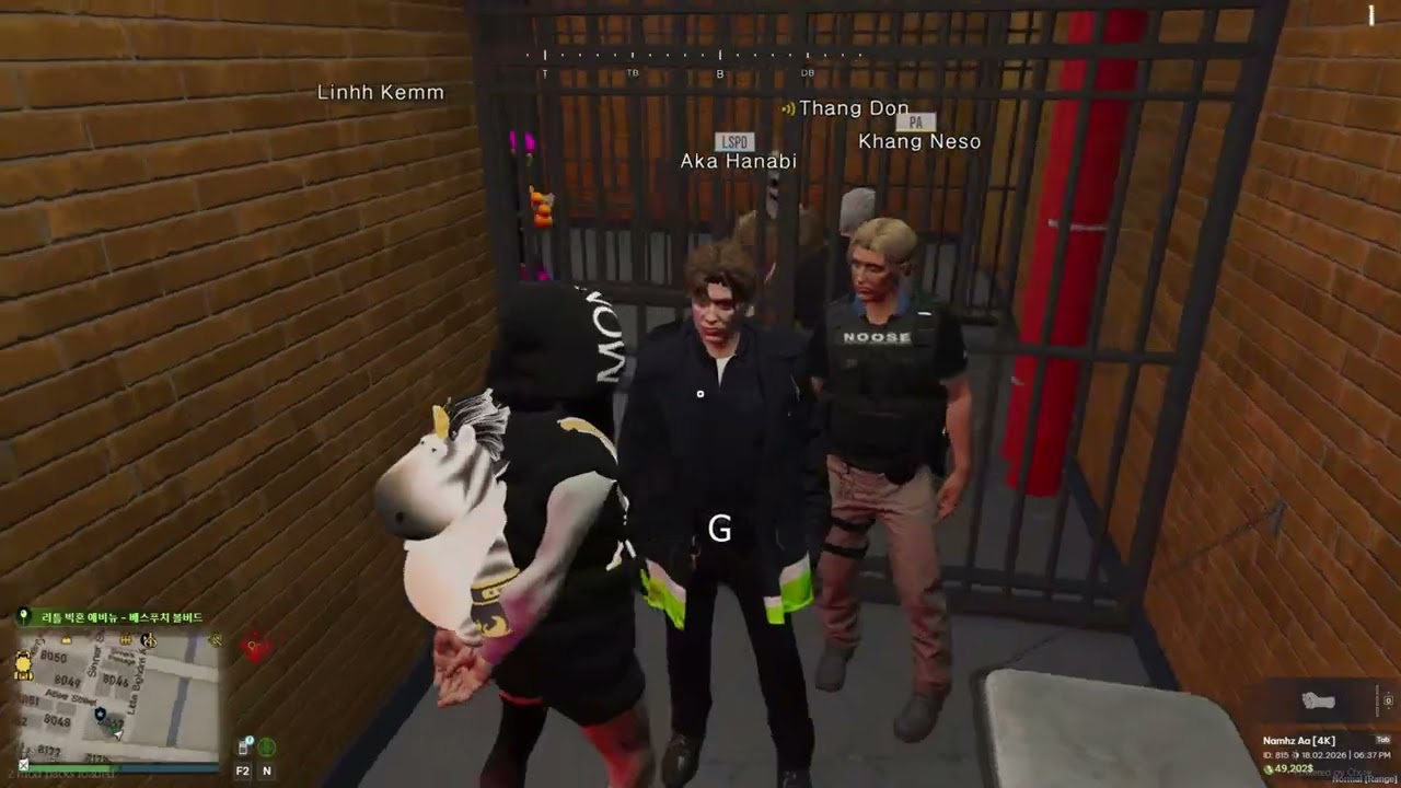 vid 1 còng tay vào ko xử làm việc cùng LSPD và PA :))
