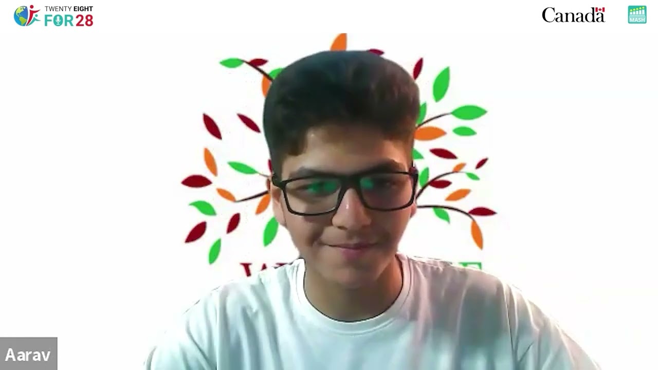 #28for28 Changemaker, Aarav in Conversation with #28for28 Mentor, Pakhi